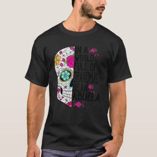 Schädel-Blume in einer Welt voller Grandmen ist ei T-Shirt