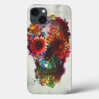 Schädel-Blumenfall Xtreme iPhone 6 Fallschutz Case-Mate iPhone Hülle