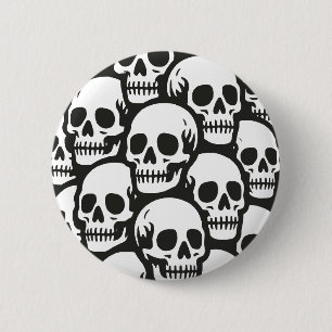 Schädel Button