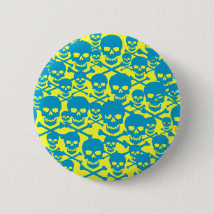 Schädel Button