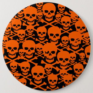 Schädel Button