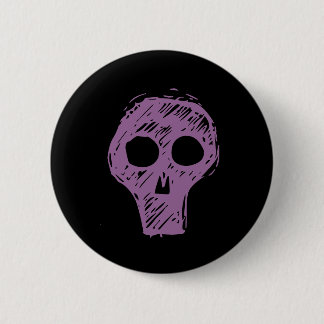 Schädel Button