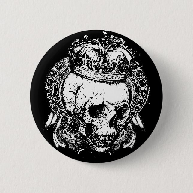Schädel Button (Vorderseite)