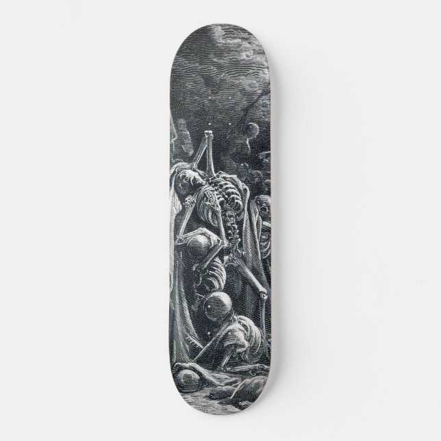 Schädel der Toter Skateboard (Vorderseite)