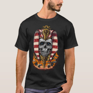 Schädel des ägyptischen Pharaos T-Shirt