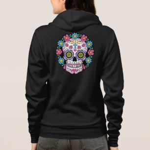 Schädel Dia de Los Muertos Sugar Hoodie