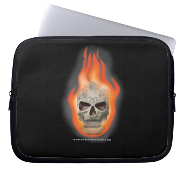 Schädel die laptopschutzhülle (Vorderseite)
