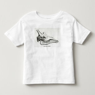 Schädel einer Giraffe Kleinkind T-shirt
