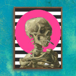 Schädel eines Skeletts mit brennender Zigarette Poster<br><div class="desc">Eine moderne Drehung zu dem berühmten Werk von Vincent Van Gogh; Skull of a Skeleton with Burning Cigarette. Diese trendige Version des Kunstwerks ist hier,  um maximalistische Farben und Farben an Ihre Wände zu bringen!</div>