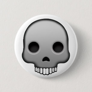Schädel Emoji Button