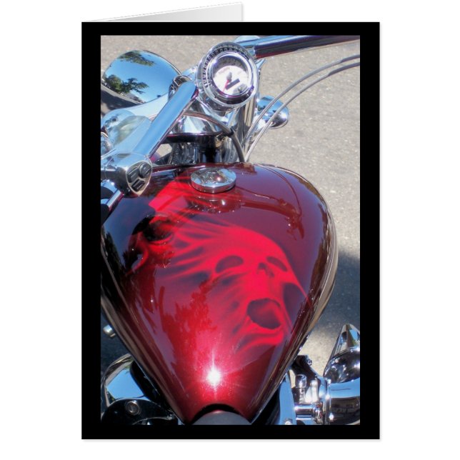 Schädel-Fahrrad (Vorne)