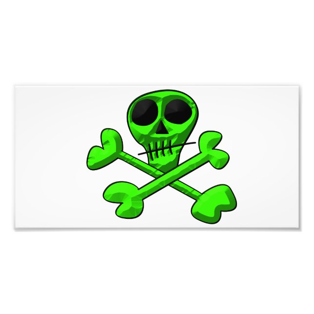 Schädel Fotodruck (Vorne)