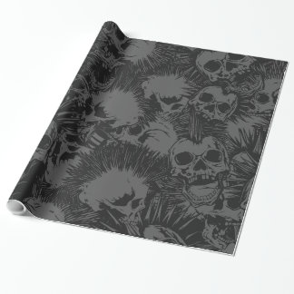 Schädel Geschenkpapier
