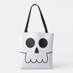 Schädel-Gesichts-Halloween-Taschen-Tasche Tasche