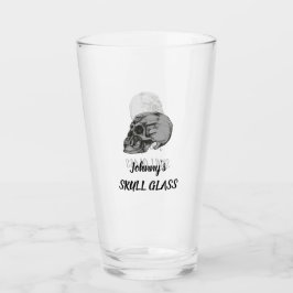 Schädel Glas