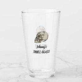 Schädel Glas