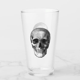 Schädel Glas
