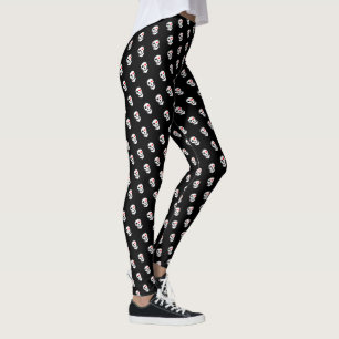 Schädel, Herz-Auge & Piraten/Gotische Mode Leggings