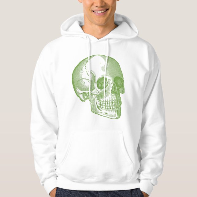Schädel Hoodie (Vorderseite)