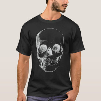 Schädel-Illustrations-T - Shirt