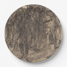 Schädel in der Menge (von Albert Besnard)