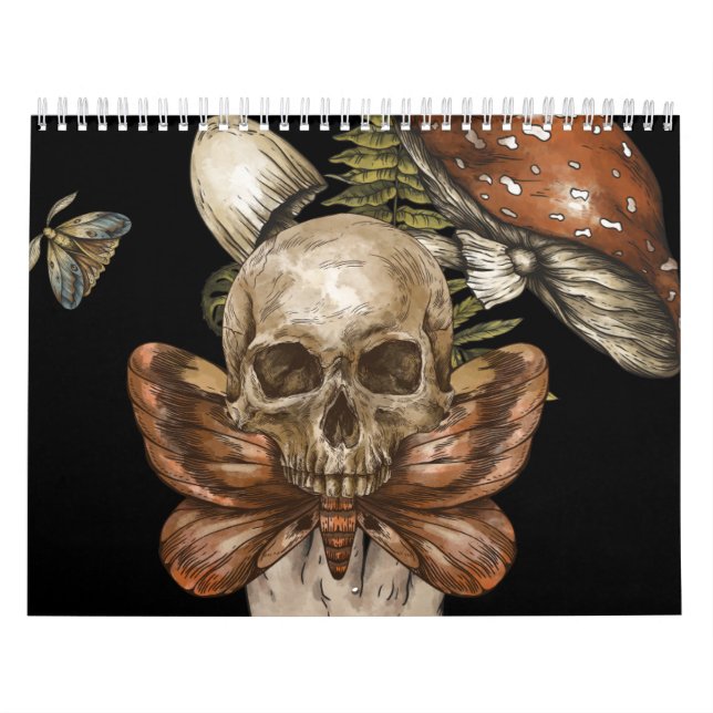 Schädel Kalender (Titelbild)