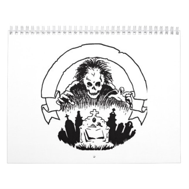 SCHÄDEL-KALENDER KALENDER (Titelbild)