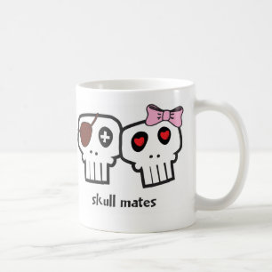 Schädel-Kameraden Kaffeetasse