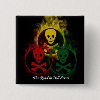 Schädel-Knopf Button