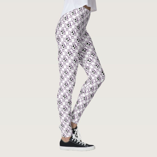Schädel/Leggins Leggings (Rechts)