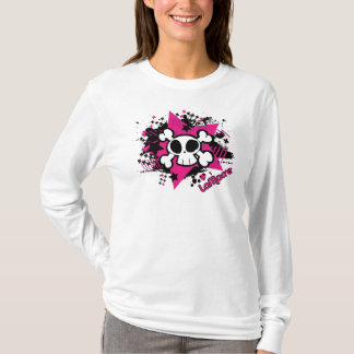 Schädel-MädchenHoodie T-Shirt