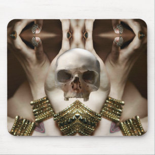 Schädel Magie Mousepad