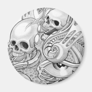 Schädel Magnet