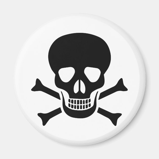 Schädel Magnet (Vorne)