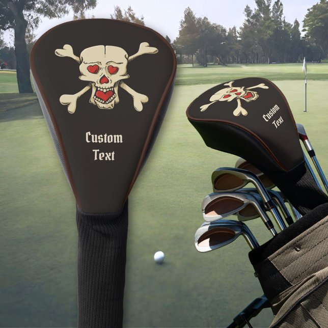 Schädel mit Herz Golf Headcover (Von Creator hochgeladen)