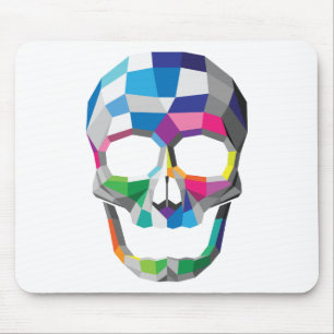 Schädel Mousepad Farben