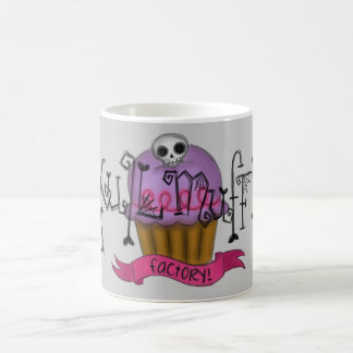 Schädel-Muffin-Fabrik-Tasse Verwandlungstasse