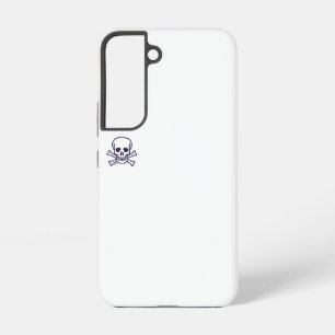 Schädel n Knochen weißes Samsung S22-Handyhülle Galaxy Hülle