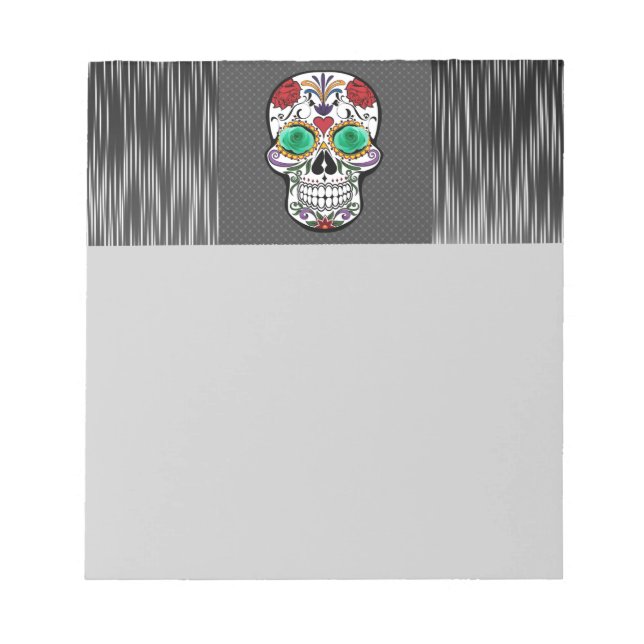 Schädel Notizblock (Vorderseite)