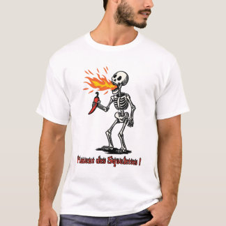SCHÄDEL-PFEFFER - würzige und lustige Küche T-Shirt