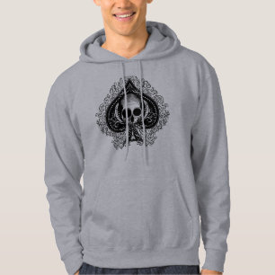 Schädel-Pikass Hoodie