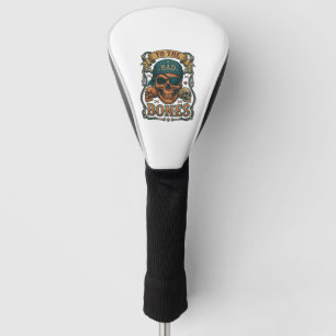Schädel-Pirat-Bandana-Seil-Totenkopf Golf Headcover