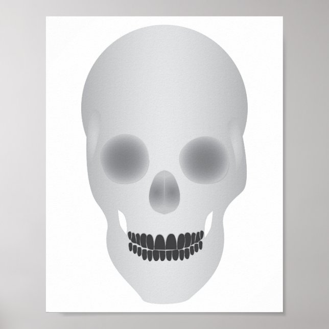 Schädel Poster (Vorne)
