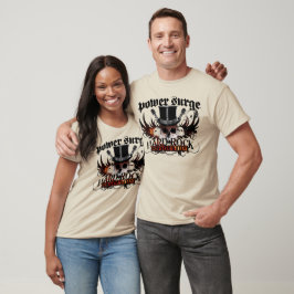 Schädel-Power-Surge-01 T-Shirt