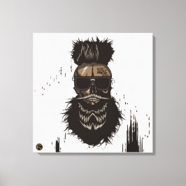 Schädel-Punk-Hipster G-Skulls Leinwanddruck
