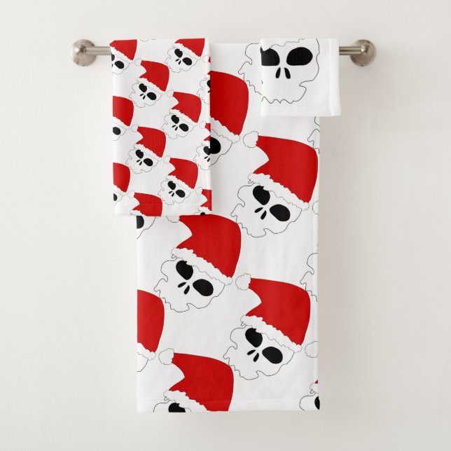 Schädel Sankt Badhandtuch Set (Insitu)