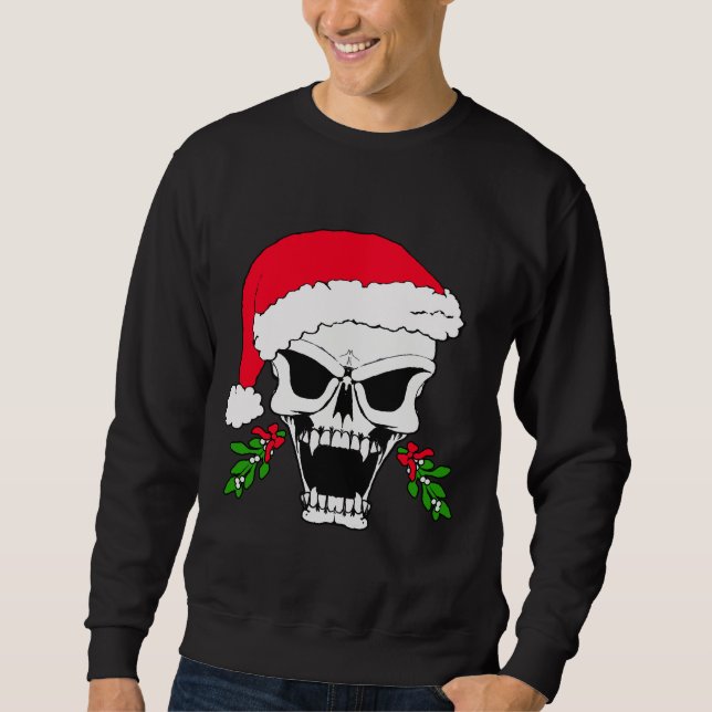 Schädel Sankt Sweatshirt (Vorderseite)