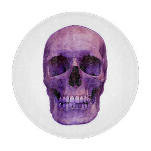 Schädel Schneidebrett