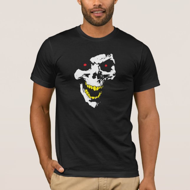 SCHÄDEL-SHIRT T-Shirt (Vorderseite)