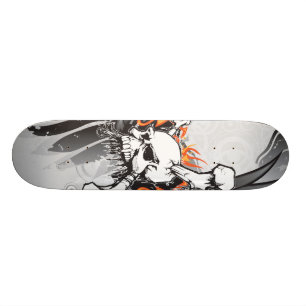 Schädel-Skate Skateboard